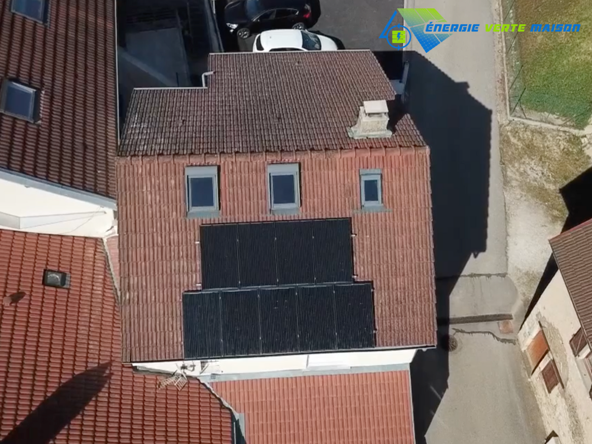 vue aérienne d'une installation
