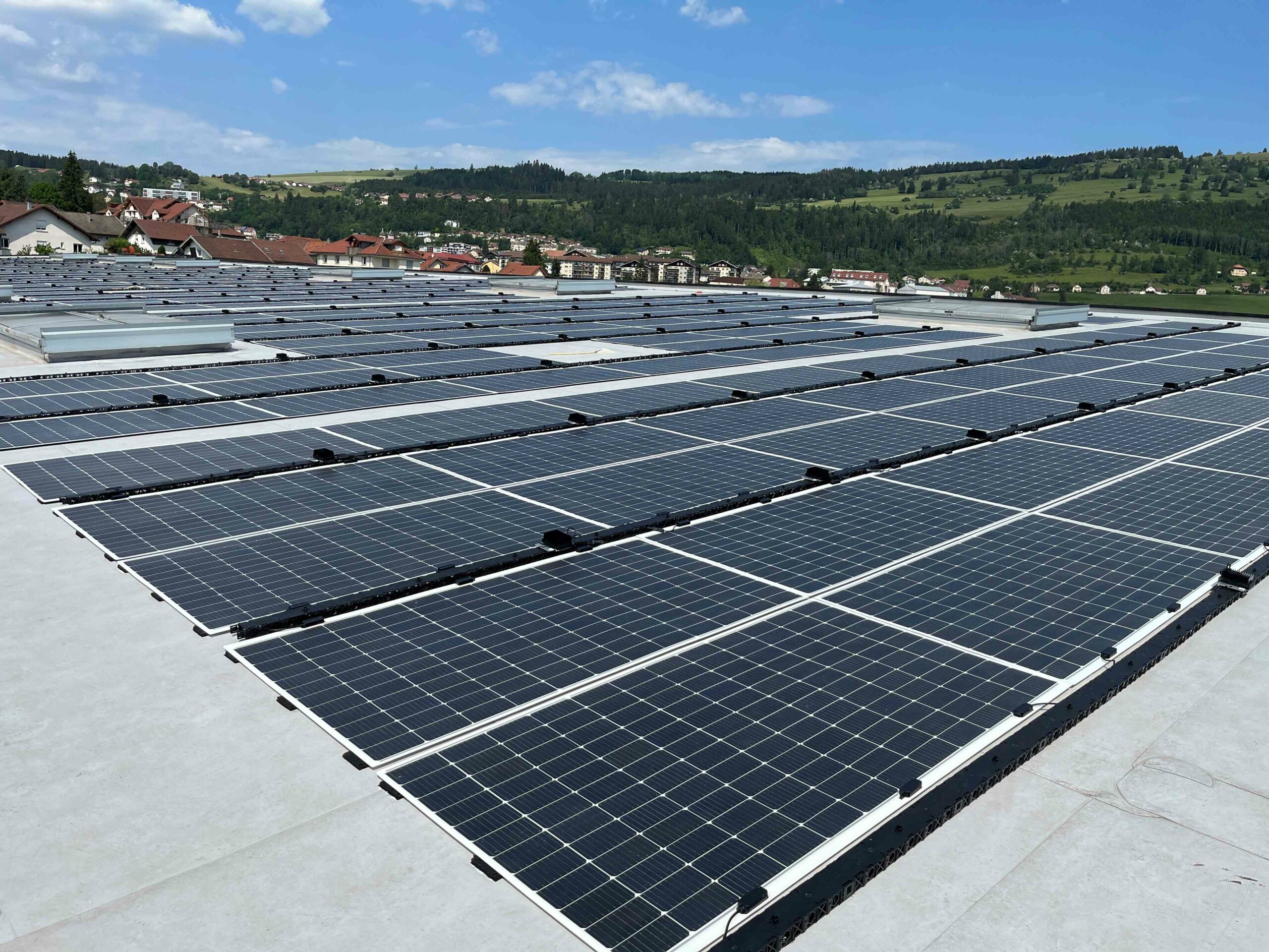 Innovation solaire - installation photovoltaique